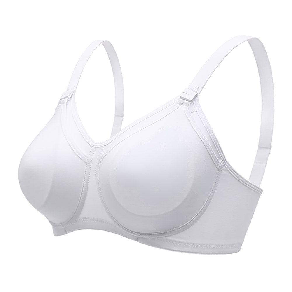 Reggiseno Allattamento Cotone Preformato Coppa C Bianco - Mysanity