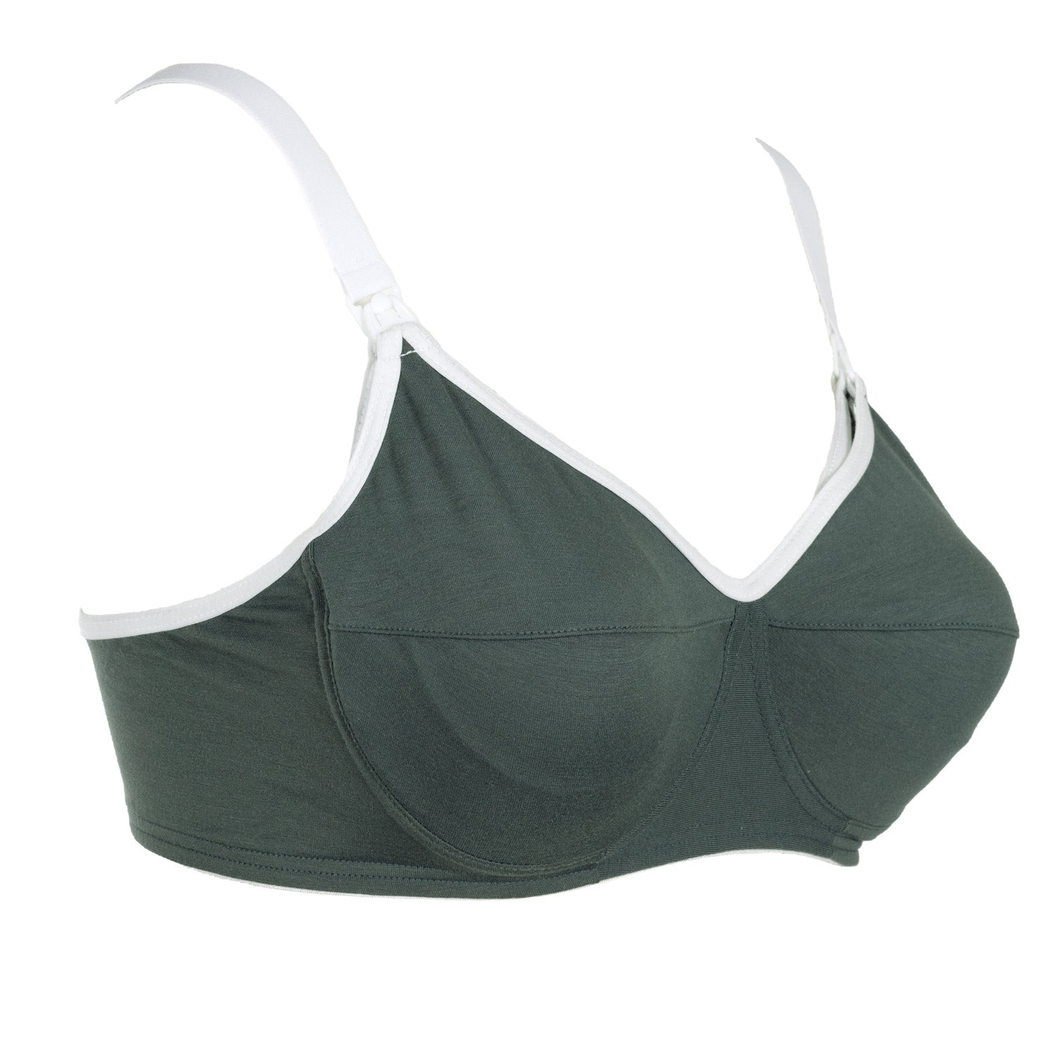 Reggiseno Allattamento Supporto Extra Coppa C Verde Felce - Mysanity